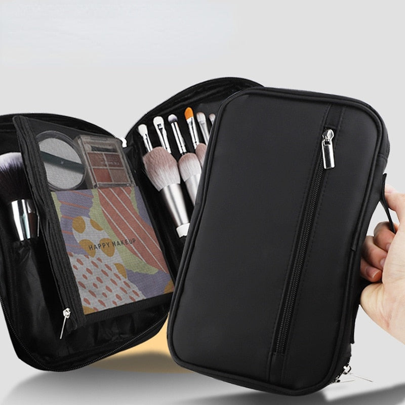 Professional Cosmetic Bag Beauty Case Toiletry Brush Organizer Multi